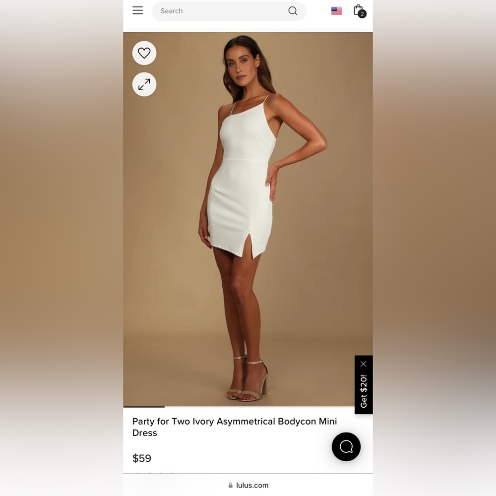 Asymmetrical Bodycon Mini Dress